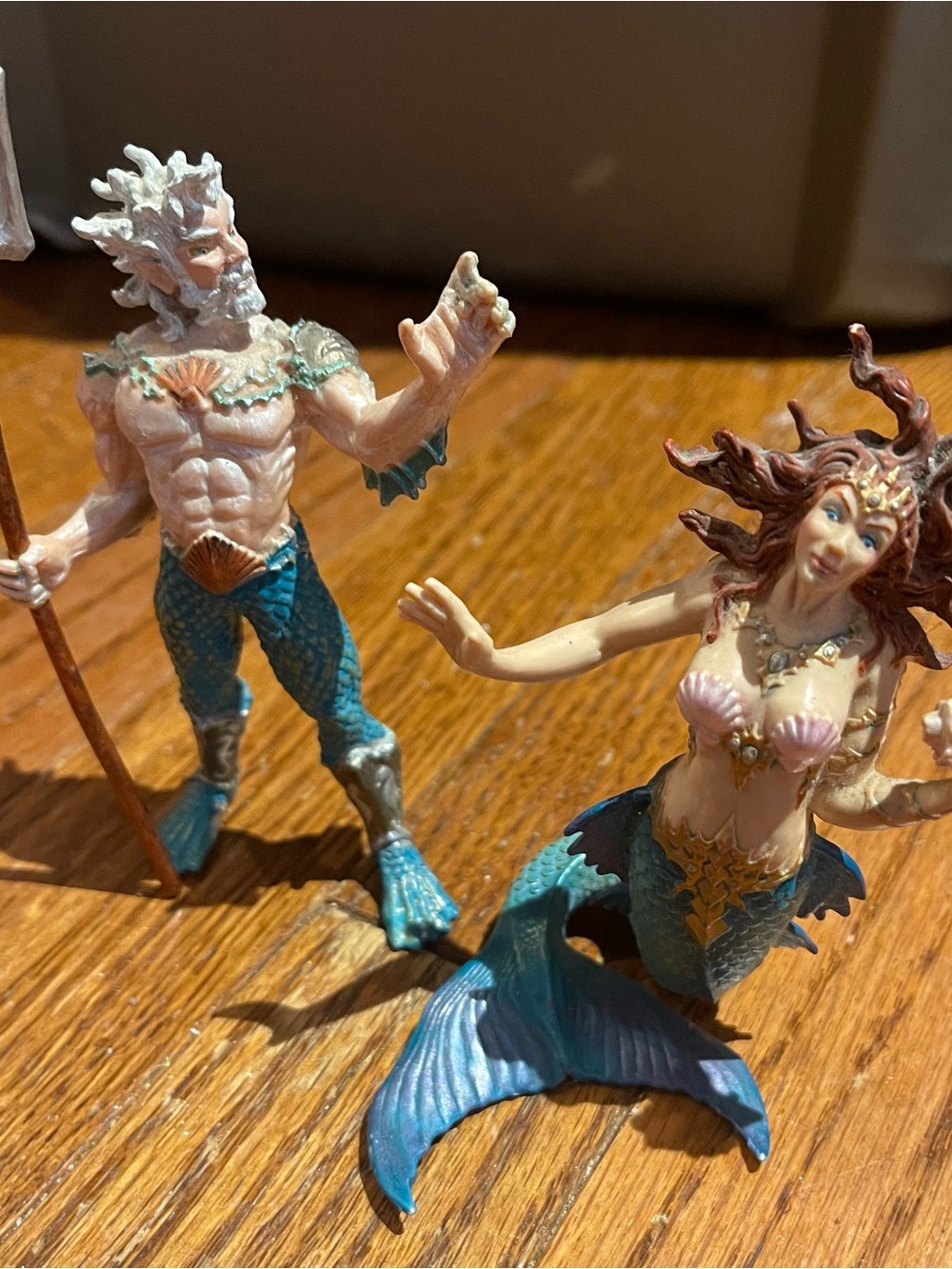 Mermaid and Poseidon Ocean Action Figures - Safari Ltd